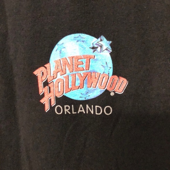 Vintage 98’ Planet Hollywood Disney Land T Shirt - Picture 3 of 6